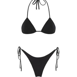 Triangl Black Vinca Bikini
